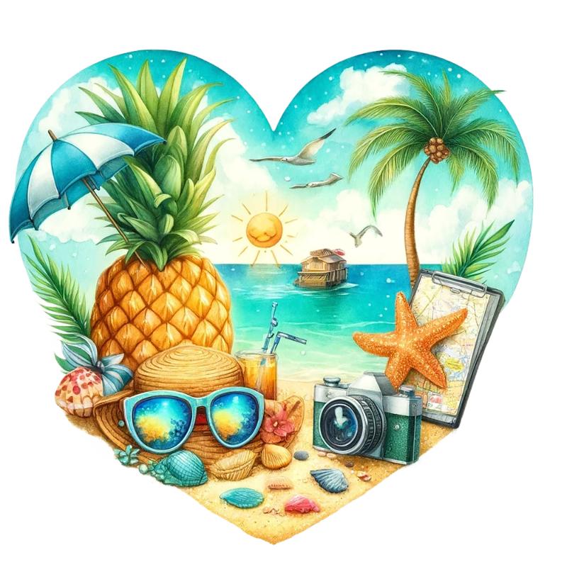 Heat transfers Iron on stickers  summer 94 for Tshirts Iron on Decal Patches Stickers Clothes Hat Pillows DIY Crafts