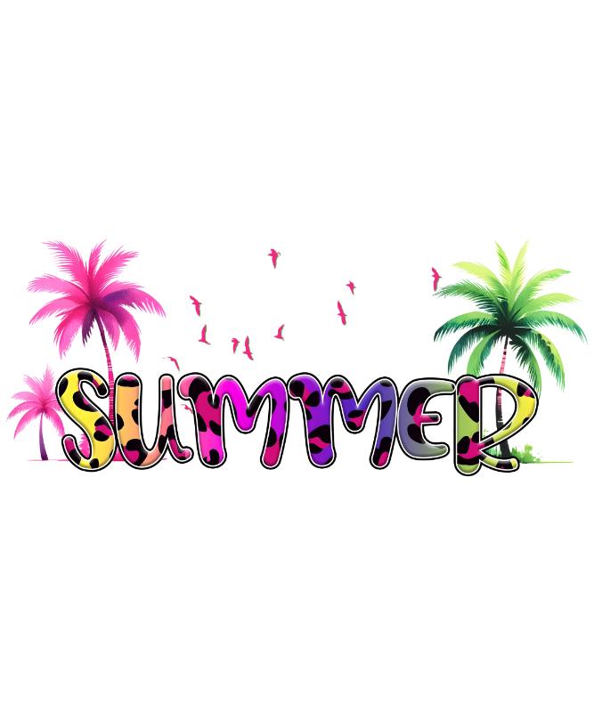 Heat transfers Iron on stickers  summer 79 for Tshirts Iron on Decal Patches Stickers Clothes Hat Pillows DIY Crafts