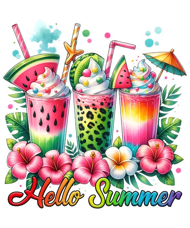 Heat transfers Iron on stickers  summer 70 for Tshirts Iron on Decal Patches Stickers Clothes Hat Pillows DIY Crafts