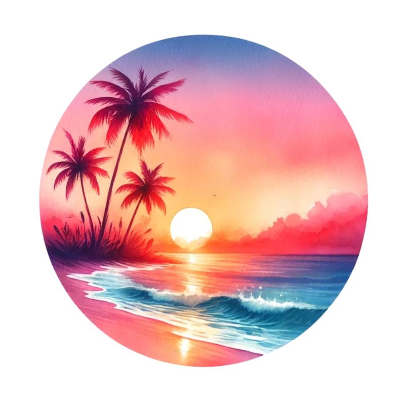 Heat transfers Iron on stickers  summer 60 for Tshirts Iron on Decal Patches Stickers Clothes Hat Pillows DIY Crafts