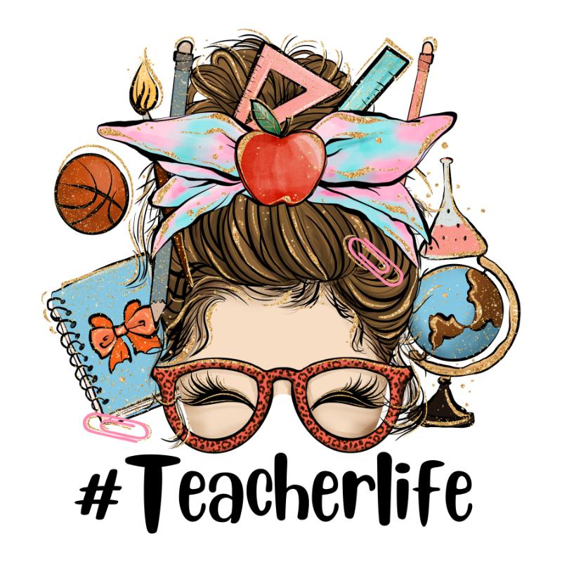 Heat transfers Iron on stickers  teacher 361 for Tshirts Iron on Decal Patches Stickers Clothes Hat Pillows DIY Crafts