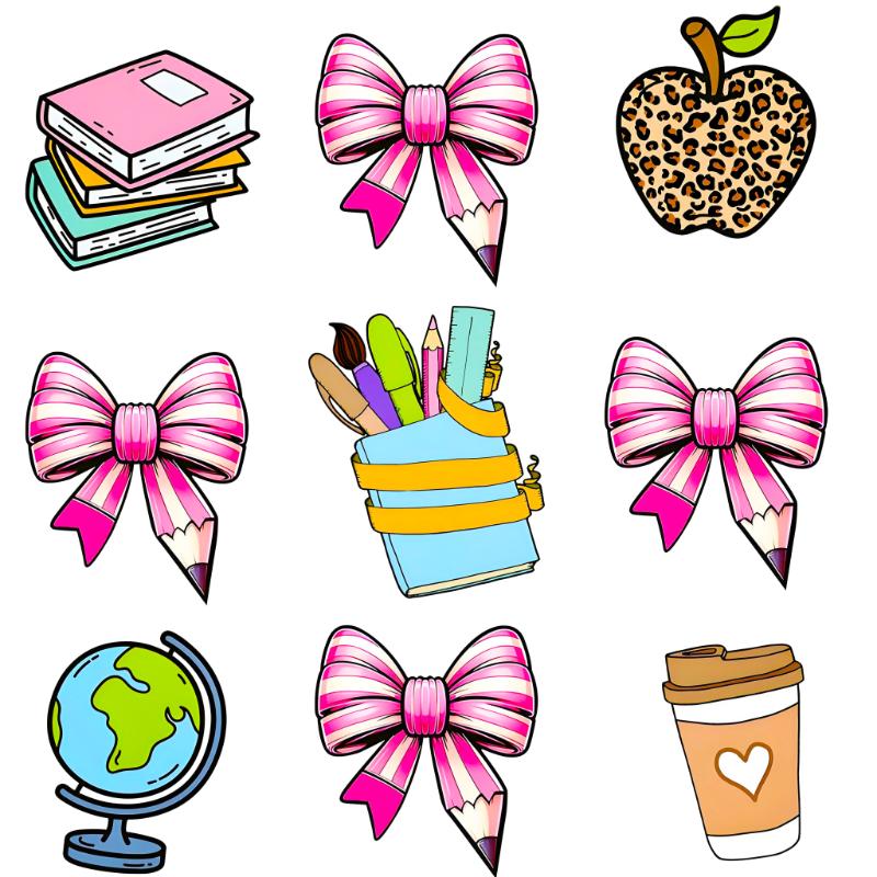 Heat transfers Iron on stickers  teacher 355 for Tshirts Iron on Decal Patches Stickers Clothes Hat Pillows DIY Crafts