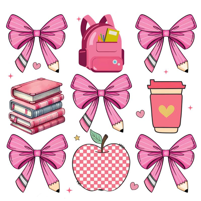 Heat transfers Iron on stickers  teacher 345 for Tshirts Iron on Decal Patches Stickers Clothes Hat Pillows DIY Crafts