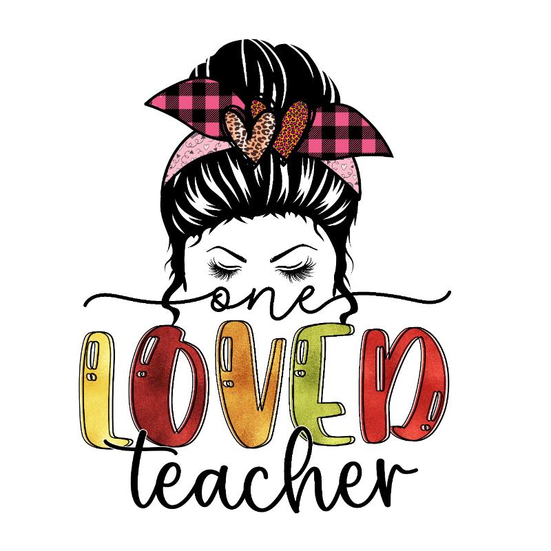 Heat transfers Iron on stickers  teacher 338 for Tshirts Iron on Decal Patches Stickers Clothes Hat Pillows DIY Crafts