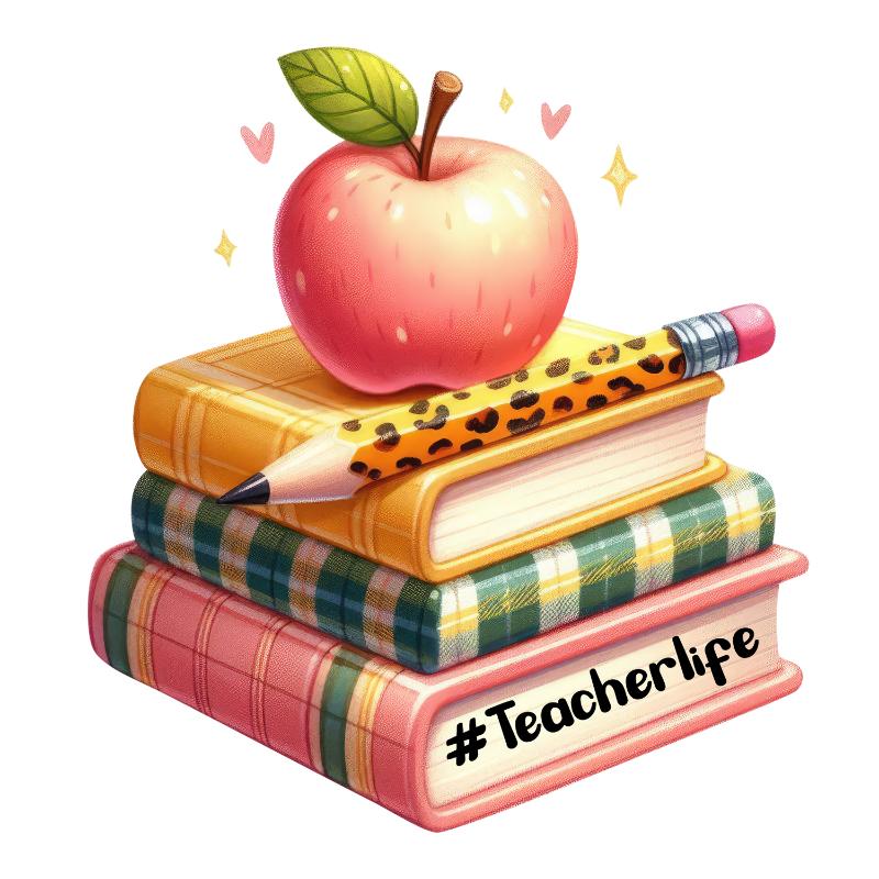 Heat transfers Iron on stickers  teacher 334 for Tshirts Iron on Decal Patches Stickers Clothes Hat Pillows DIY Crafts