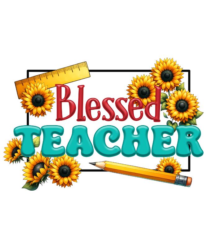 Heat transfers Iron on stickers  teacher 324 for Tshirts Iron on Decal Patches Stickers Clothes Hat Pillows DIY Crafts