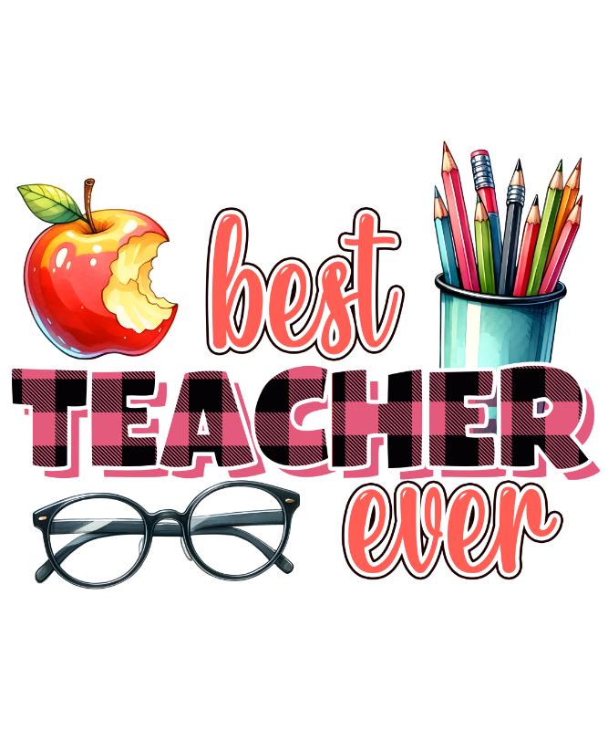Heat transfers Iron on stickers  teacher 311 for Tshirts Iron on Decal Patches Stickers Clothes Hat Pillows DIY Crafts