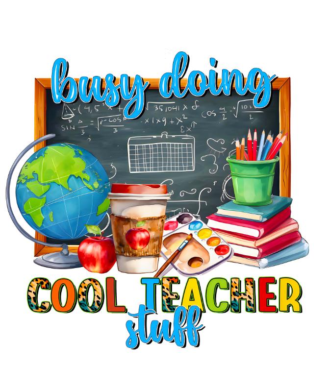 Heat transfers Iron on stickers  teacher 252 for Tshirts Iron on Decal Patches Stickers Clothes Hat Pillows DIY Crafts