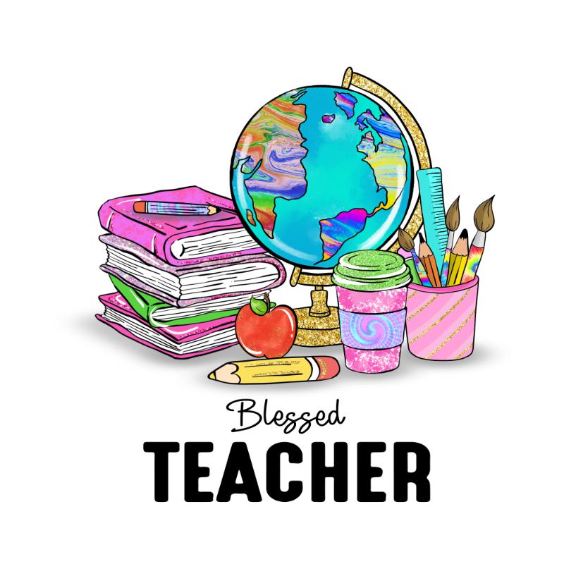 Heat transfers Iron on stickers  teacher 210 for Tshirts Iron on Decal Patches Stickers Clothes Hat Pillows DIY Crafts