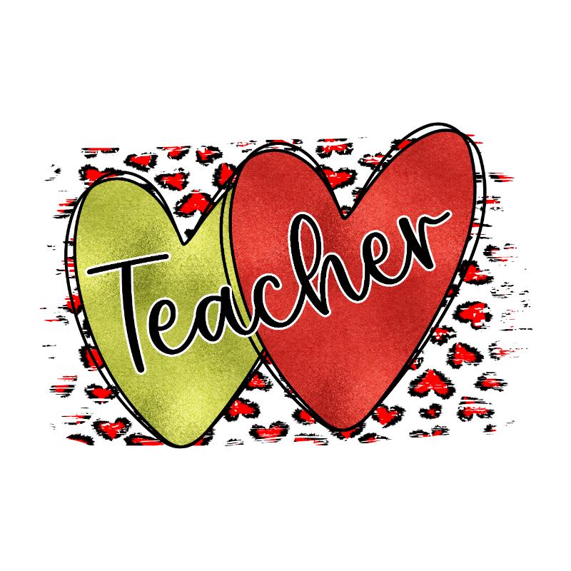 Heat transfers Iron on stickers  teacher 175 for Tshirts Iron on Decal Patches Stickers Clothes Hat Pillows DIY Crafts