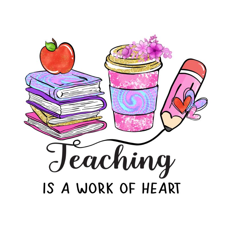 Heat transfers Iron on stickers  teacher 172 for Tshirts Iron on Decal Patches Stickers Clothes Hat Pillows DIY Crafts