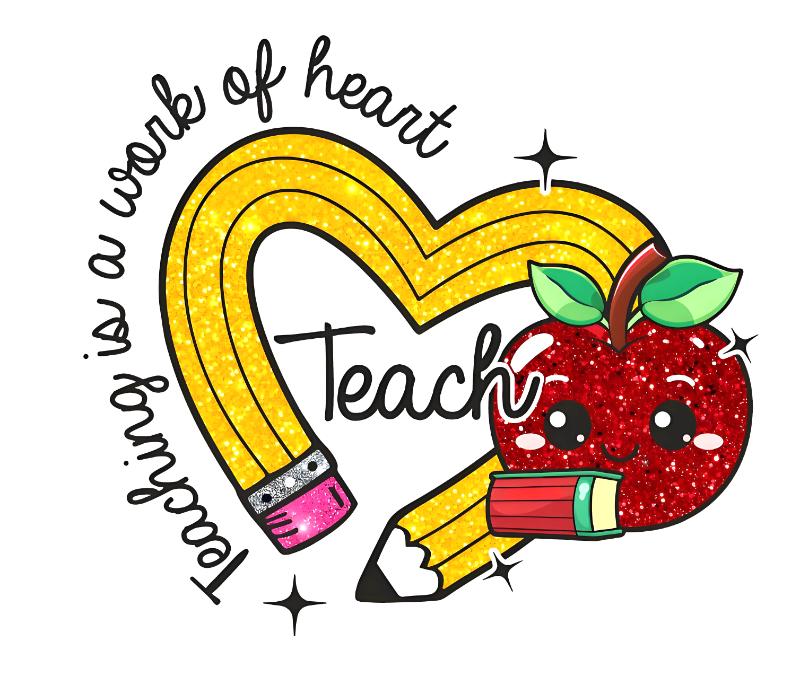 Heat transfers Iron on stickers  teacher 143 for Tshirts Iron on Decal Patches Stickers Clothes Hat Pillows DIY Crafts