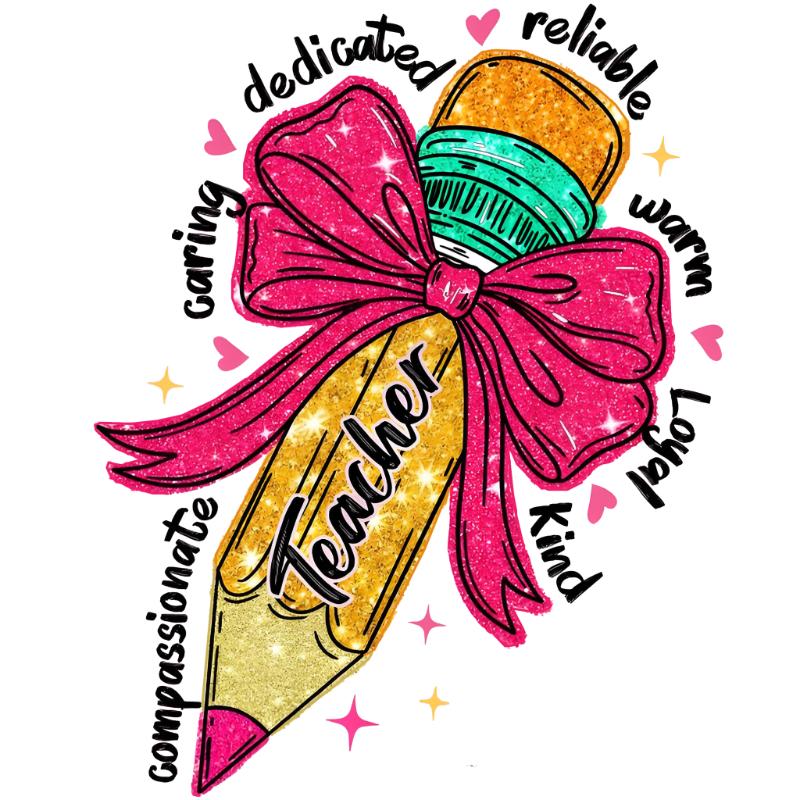 Heat transfers Iron on stickers  teacher 67 for Tshirts Iron on Decal Patches Stickers Clothes Hat Pillows DIY Crafts