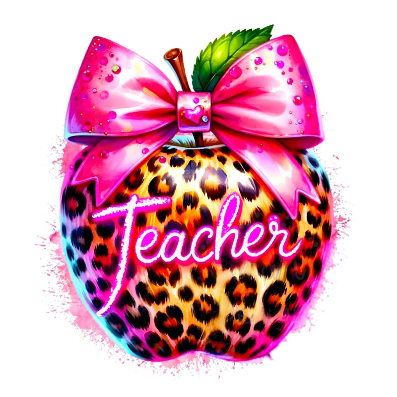 Heat transfers Iron on stickers  teacher 45 for Tshirts Iron on Decal Patches Stickers Clothes Hat Pillows DIY Crafts