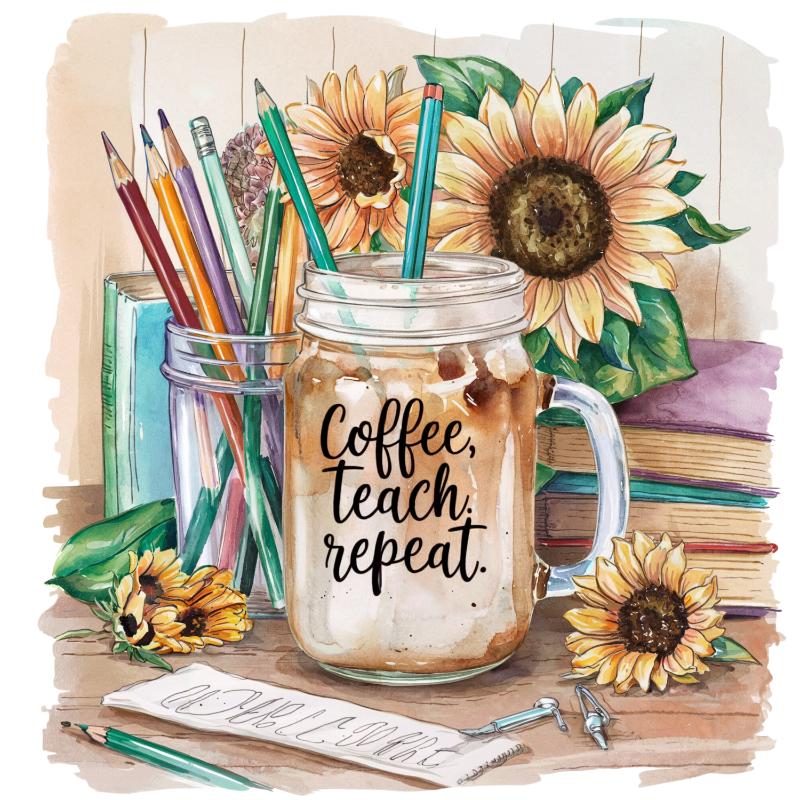 Heat transfers Iron on stickers  teacher 38 for Tshirts Iron on Decal Patches Stickers Clothes Hat Pillows DIY Crafts