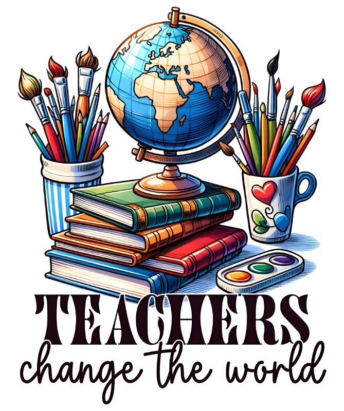 Heat transfers Iron on stickers  teacher 35 for Tshirts Iron on Decal Patches Stickers Clothes Hat Pillows DIY Crafts