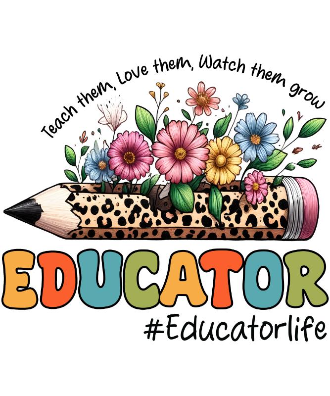 Heat transfers Iron on stickers  teacher 32 for Tshirts Iron on Decal Patches Stickers Clothes Hat Pillows DIY Crafts