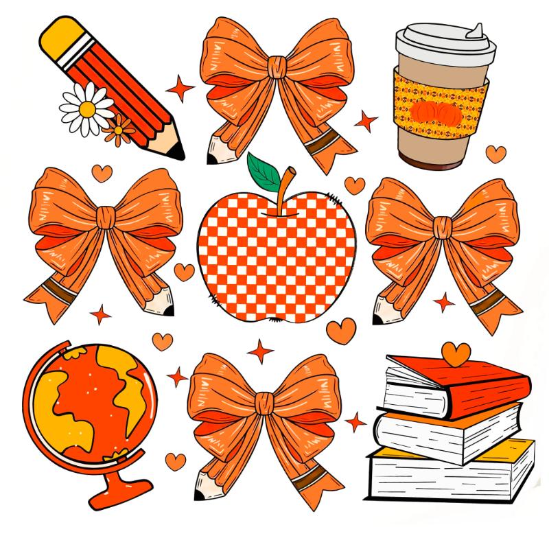 Heat transfers Iron on stickers  teacher 26 for Tshirts Iron on Decal Patches Stickers Clothes Hat Pillows DIY Crafts