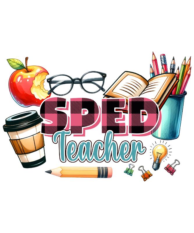 Heat transfers Iron on stickers  teacher 22 for Tshirts Iron on Decal Patches Stickers Clothes Hat Pillows DIY Crafts