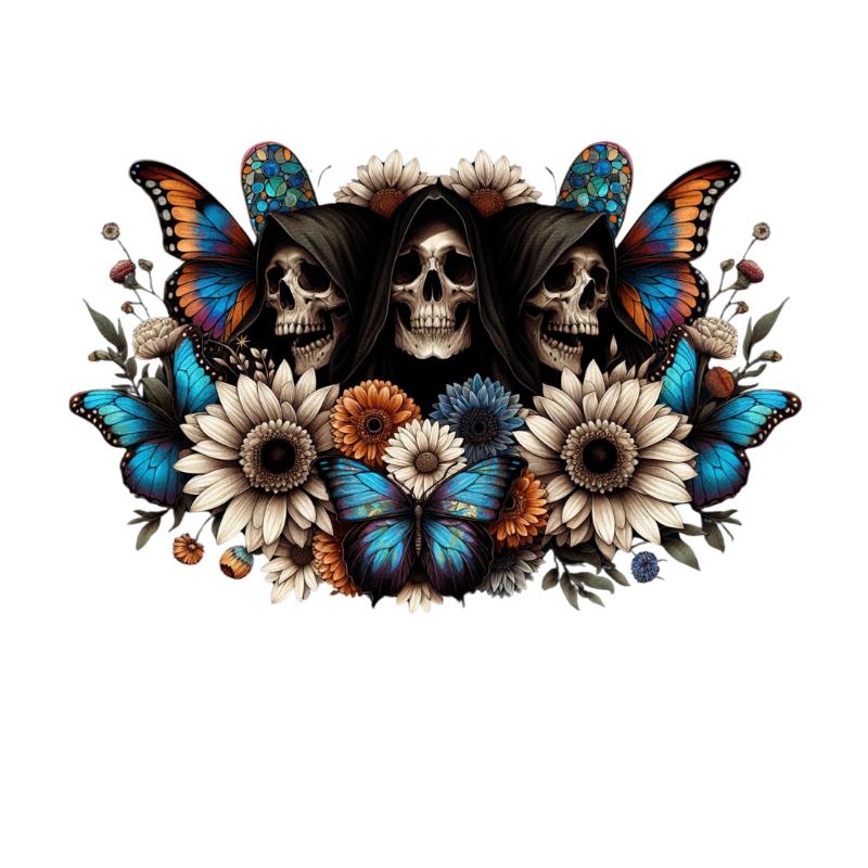 Heat transfers Iron on stickers  Tattoo girl 6 for Tshirts Iron on Decal Patches Stickers Clothes Hat Pillows DIY Crafts