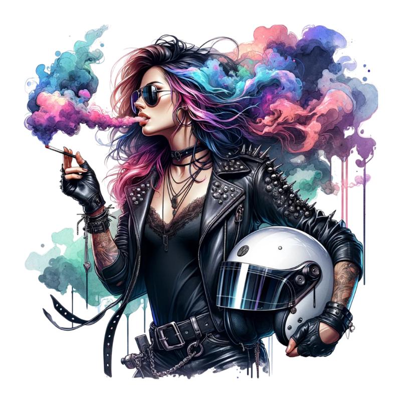 Heat transfers Iron on stickers  Tattoo girl 164 for Tshirts Iron on Decal Patches Stickers Clothes Hat Pillows DIY Crafts