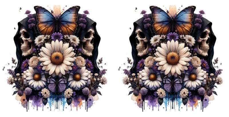 Heat transfers Iron on stickers  Tattoo girl 135 for Tshirts Iron on Decal Patches Stickers Clothes Hat Pillows DIY Crafts