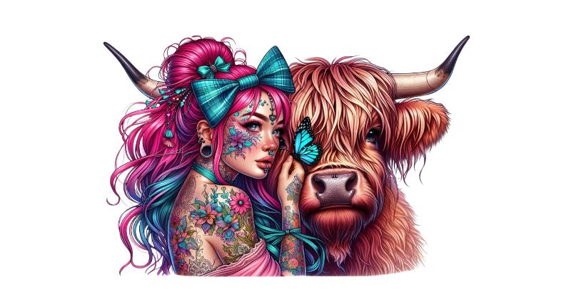 Heat transfers Iron on stickers  Tattoo girl 131 for Tshirts Iron on Decal Patches Stickers Clothes Hat Pillows DIY Crafts