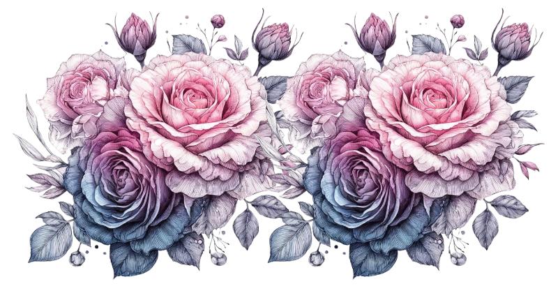 Heat transfers Iron on stickers  Tattoo girl 117 for Tshirts Iron on Decal Patches Stickers Clothes Hat Pillows DIY Crafts