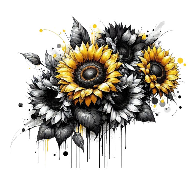 Heat transfers Iron on stickers  Tattoo girl 67 for Tshirts Iron on Decal Patches Stickers Clothes Hat Pillows DIY Crafts