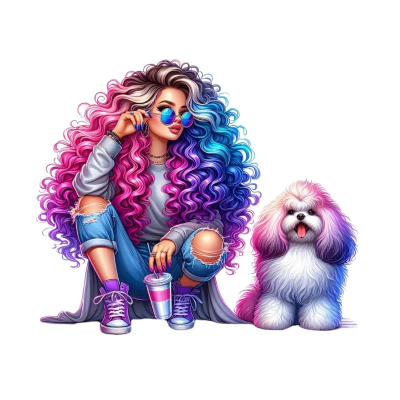 Heat transfers Iron on stickers  Tattoo girl 60 for Tshirts Iron on Decal Patches Stickers Clothes Hat Pillows DIY Crafts