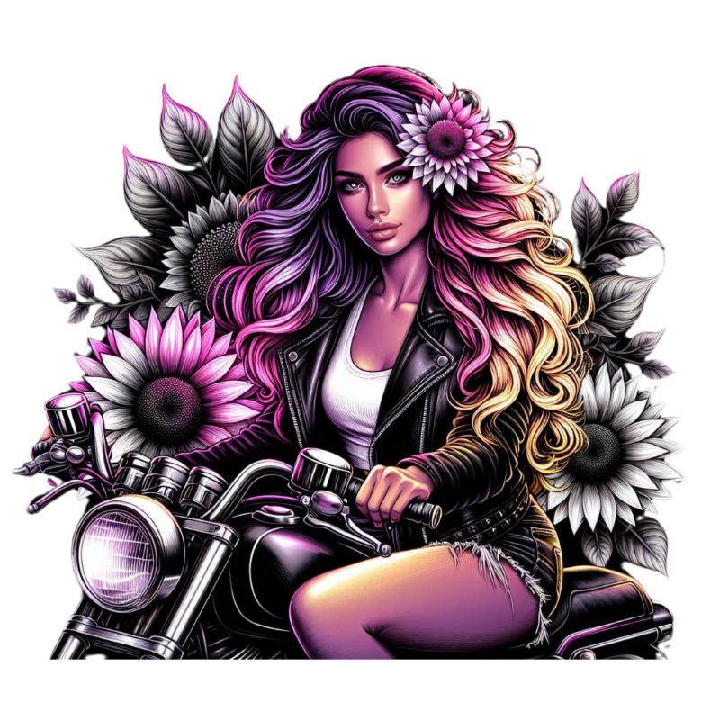 Heat transfers Iron on stickers  Tattoo girl 29 for Tshirts Iron on Decal Patches Stickers Clothes Hat Pillows DIY Crafts