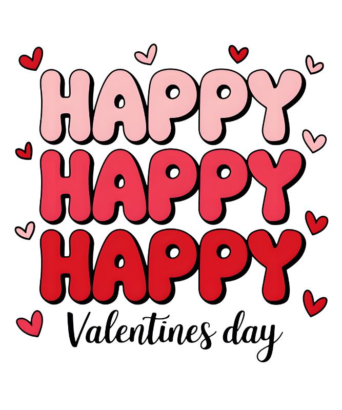 Heat transfers Iron on stickers  Valentine`s Day Valentine lover 416 for Tshirts Iron on Decal Patches Stickers Clothes Hat Pillows DIY Crafts