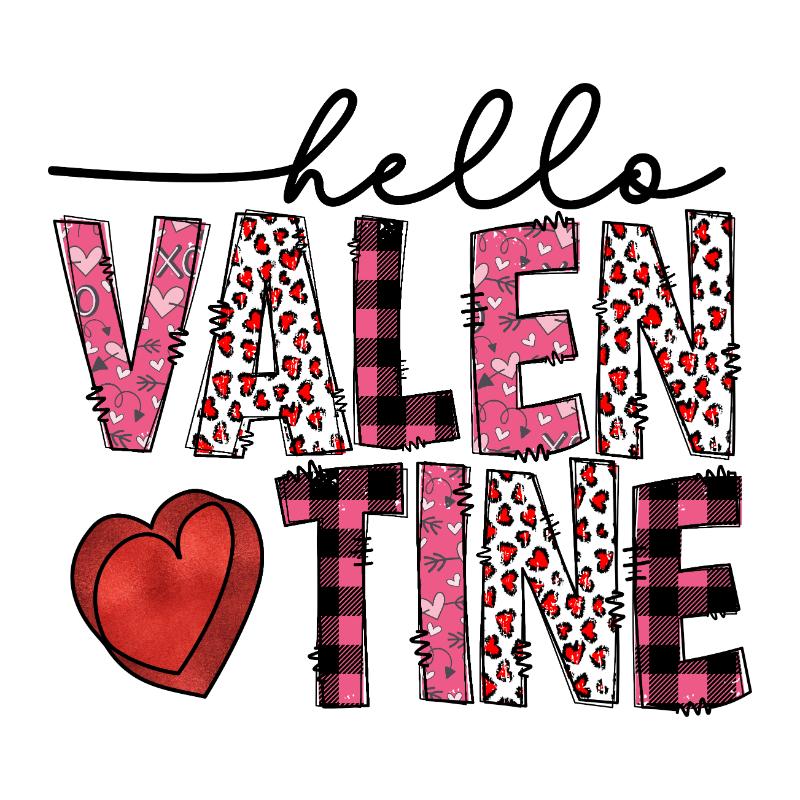 Heat transfers Iron on stickers  Valentine`s Day Valentine lover 405 for Tshirts Iron on Decal Patches Stickers Clothes Hat Pillows DIY Crafts