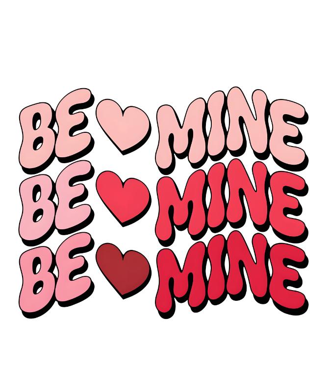 Heat transfers Iron on stickers  Valentine`s Day Valentine lover 395 for Tshirts Iron on Decal Patches Stickers Clothes Hat Pillows DIY Crafts