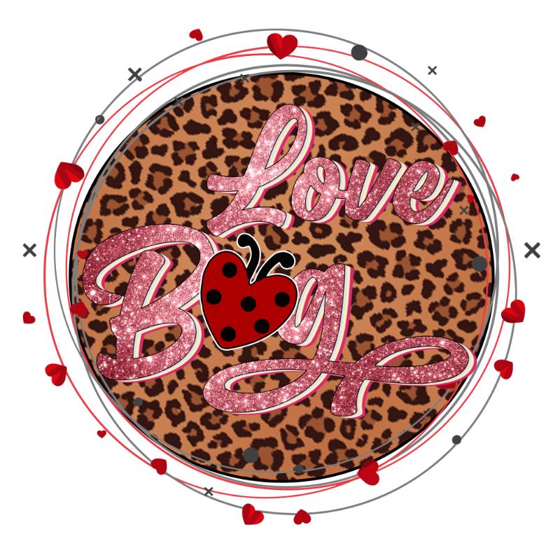 Heat transfers Iron on stickers  Valentine`s Day Valentine lover 383 for Tshirts Iron on Decal Patches Stickers Clothes Hat Pillows DIY Crafts