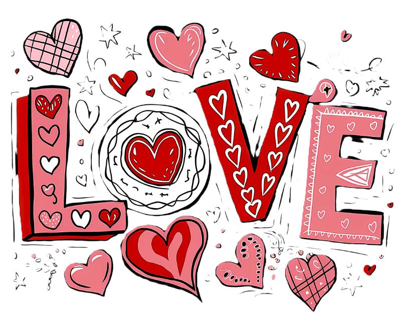 Heat transfers Iron on stickers  Valentine`s Day Valentine lover 318 for Tshirts Iron on Decal Patches Stickers Clothes Hat Pillows DIY Crafts