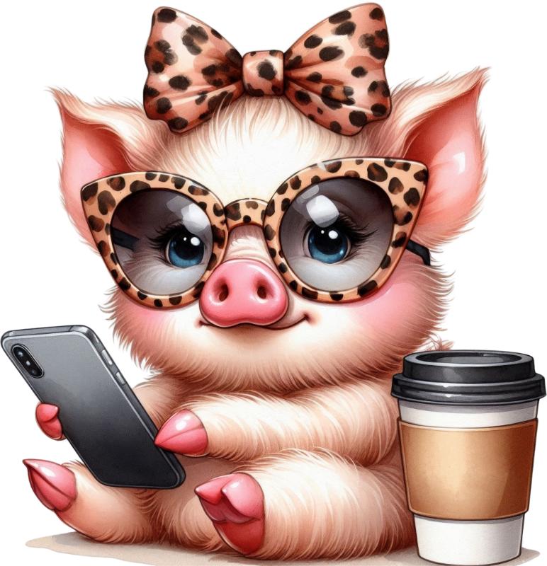 UV DTF decal Stickers cup wraps small decals highland cow 378 for Cup, glass, mugs, phone case, car decals, DIY stickers UV DTF Transfer stickers wraps DIY Crafts