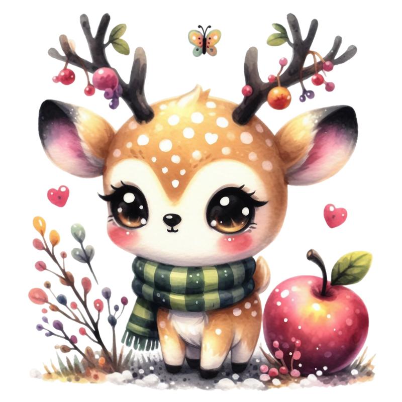 UV DTF decal Stickers cup wraps small decals highland cow 300 for Cup, glass, mugs, phone case, car decals, DIY stickers UV DTF Transfer stickers wraps DIY Crafts