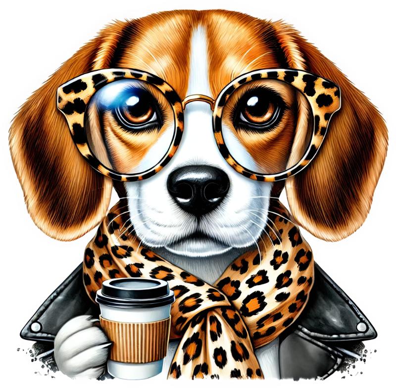 Heat transfers Iron on stickers  dog 195 for Tshirts Iron on Decal Patches Stickers Clothes Hat Pillows DIY Crafts