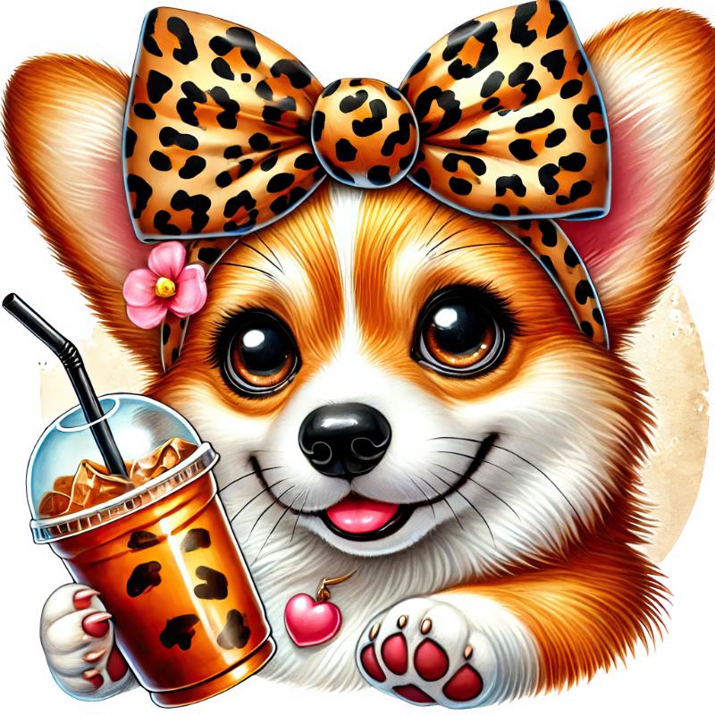 Heat transfers Iron on stickers  dog 175 for Tshirts Iron on Decal Patches Stickers Clothes Hat Pillows DIY Crafts