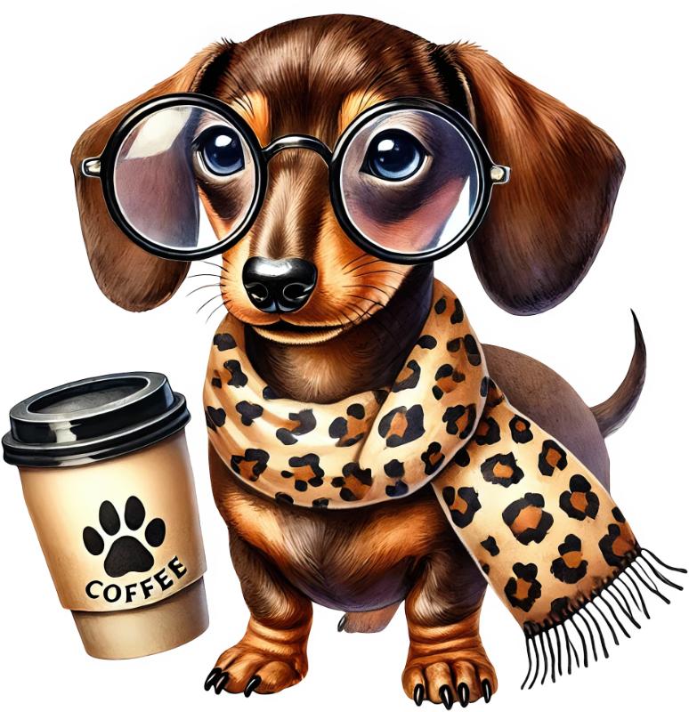 Heat transfers Iron on stickers  dog 168 for Tshirts Iron on Decal Patches Stickers Clothes Hat Pillows DIY Crafts