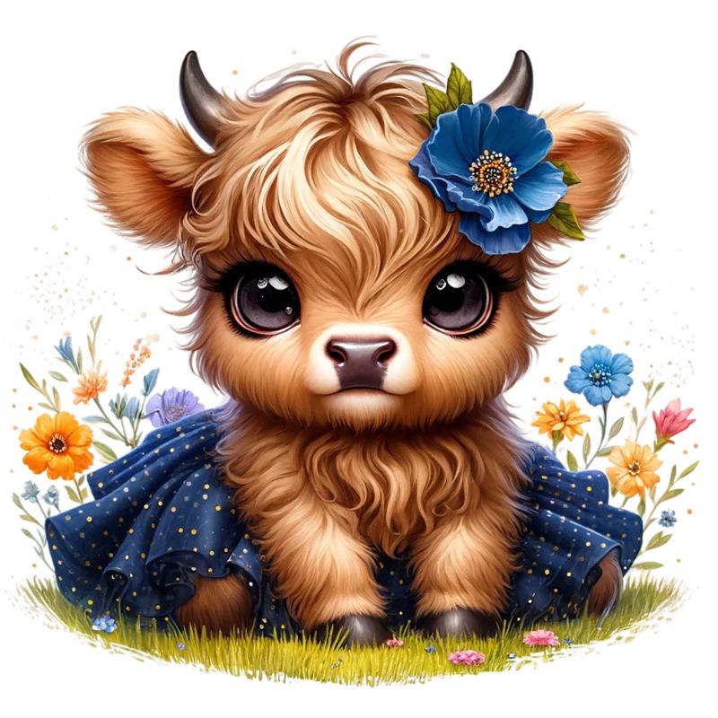 Heat transfers Iron on stickers  deer 15 for Tshirts Iron on Decal Patches Stickers Clothes Hat Pillows DIY Crafts