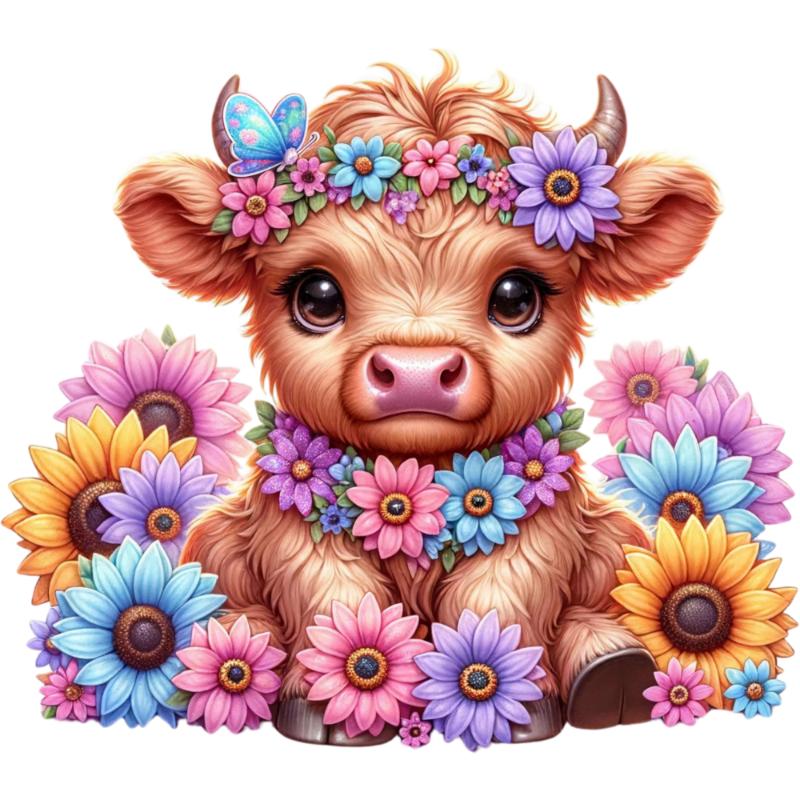 Heat transfers Iron on stickers  deer 146 for Tshirts Iron on Decal Patches Stickers Clothes Hat Pillows DIY Crafts