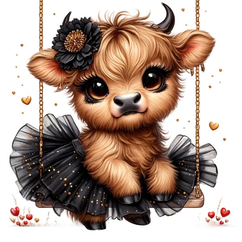 Heat transfers Iron on stickers  deer 142 for Tshirts Iron on Decal Patches Stickers Clothes Hat Pillows DIY Crafts