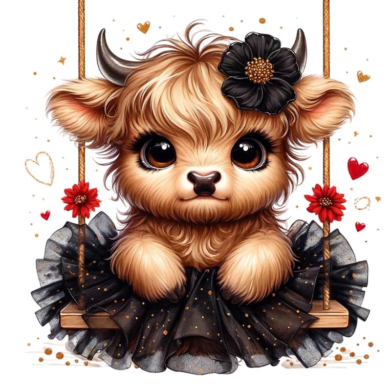 Heat transfers Iron on stickers  deer 140 for Tshirts Iron on Decal Patches Stickers Clothes Hat Pillows DIY Crafts