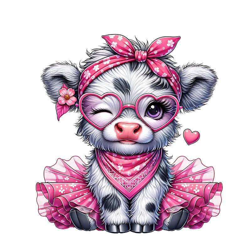 Heat transfers Iron on stickers  deer 54 for Tshirts Iron on Decal Patches Stickers Clothes Hat Pillows DIY Crafts