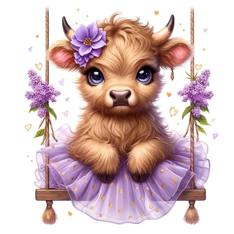 Heat transfers Iron on stickers  deer 134 for Tshirts Iron on Decal Patches Stickers Clothes Hat Pillows DIY Crafts