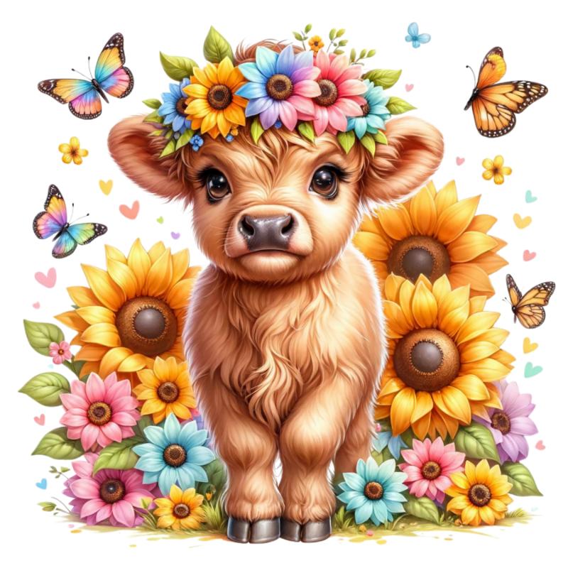 Heat transfers Iron on stickers  deer 116 for Tshirts Iron on Decal Patches Stickers Clothes Hat Pillows DIY Crafts