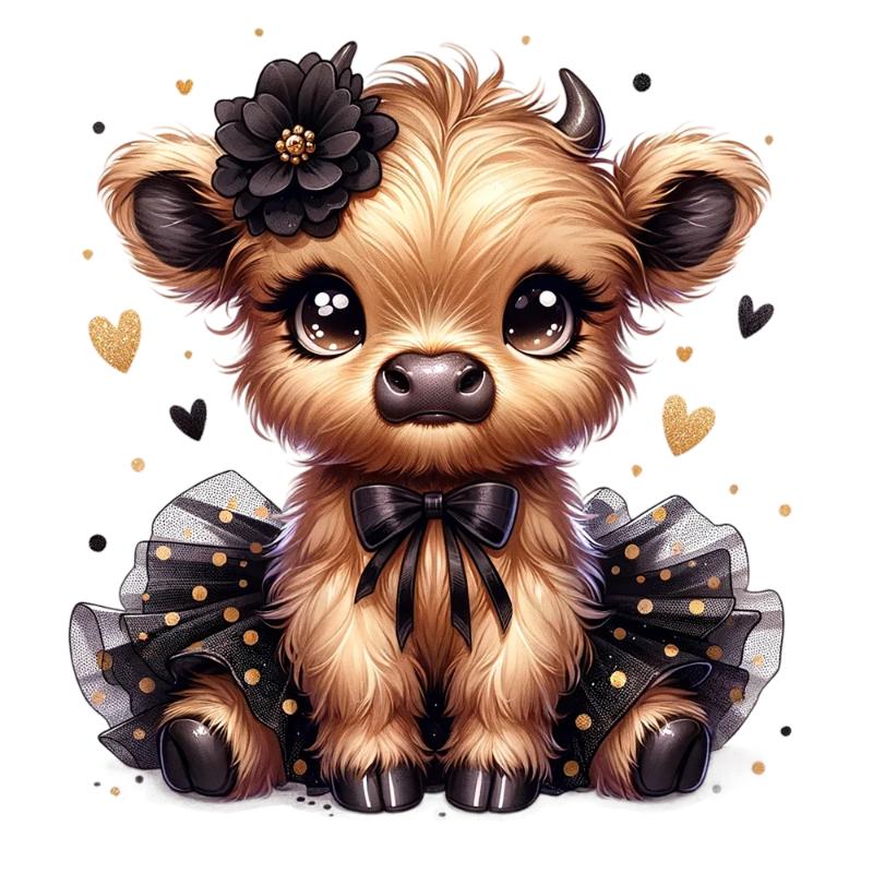 Heat transfers Iron on stickers  deer 115 for Tshirts Iron on Decal Patches Stickers Clothes Hat Pillows DIY Crafts