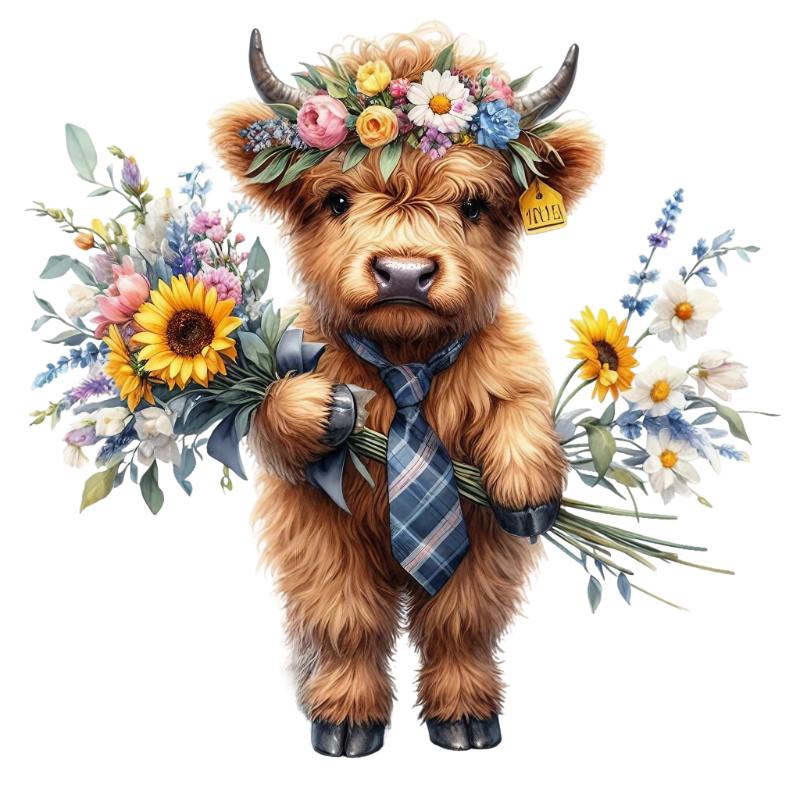 Heat transfers Iron on stickers  deer 43 for Tshirts Iron on Decal Patches Stickers Clothes Hat Pillows DIY Crafts